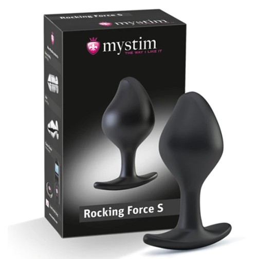 Korek analny - Mystim Rocking Force Butt Plug S